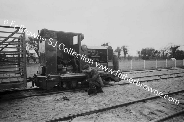 LOADING TURF TRAIN NEAR PORTARLINGTON